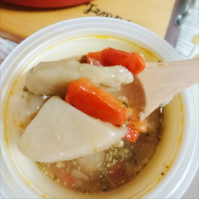 口コミ：【モンマルシェ】手軽に野菜がたくさん食べられる！レンジカップスープの画像（3枚目）