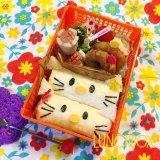 口コミ記事「キティちゃんのロールサンドイッチに、いつものケアに足すだけ！の美白美容液^^」の画像