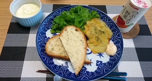 口コミ：朝ごはんに野菜をプラス♡の画像（1枚目）