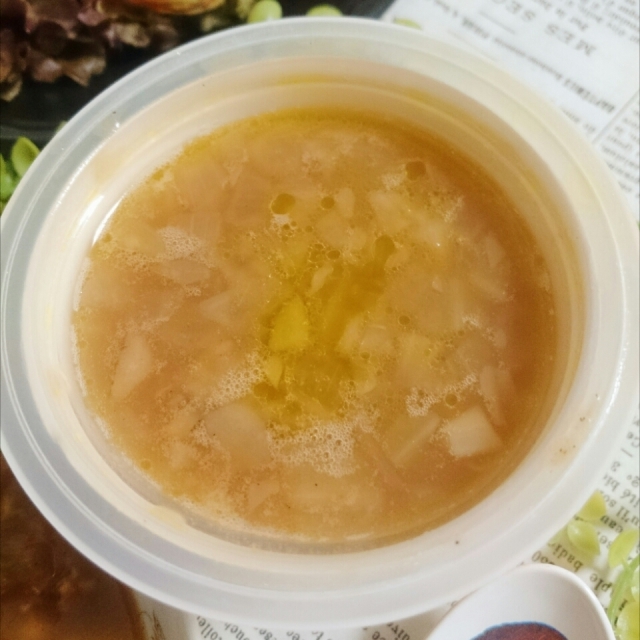 口コミ：【うちごはん】夏でも温かいスープを♪モンマルシェのレンジカップスープの画像（3枚目）