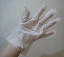 口コミ：便利♪シャンプー手袋の画像（2枚目）