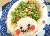 「ハロウィンサラダピザ♡」の画像（2枚目）
