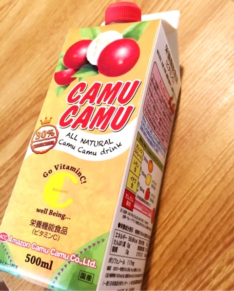 口コミ：スーパーフルーツ“カムカム”果汁飲んでみましたよ。の画像（1枚目）