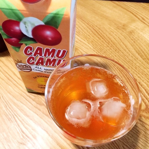 口コミ：スーパーフルーツ“カムカム”果汁飲んでみましたよ。の画像（3枚目）