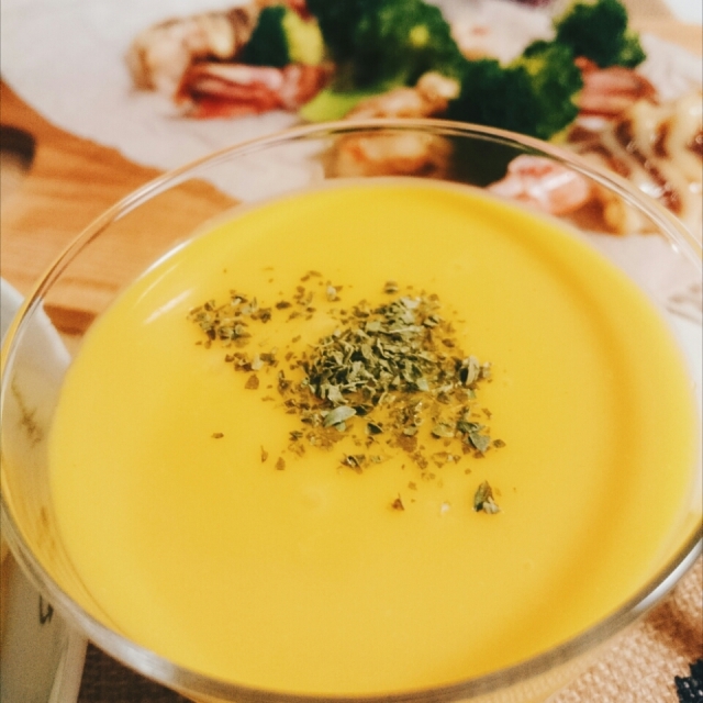 口コミ：【うちごはん】モンマルシェの冷製スープで暑い夏を乗り切る！パスタ×冷製スープの画像（3枚目）