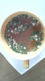 口コミ：選べるスープ＆フォー赤のアジアンスープ緑のアジアンスープの画像（2枚目）