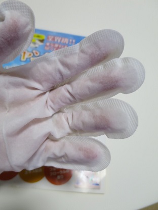 口コミ：【拭くだけでサッパリ！】魔法の手袋 シャンプー手袋の画像（7枚目）