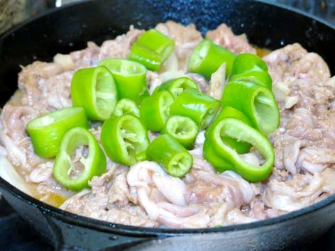 口コミ：今日の晩ご飯/スキレットで簡単調理！「豚肉のケチャップ炒め煮」の画像（4枚目）