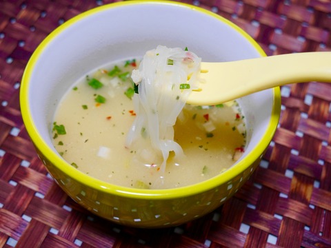 口コミ：家庭でアジアスープ　今日はどれにしようかな♪選べるスープフォーの画像（7枚目）