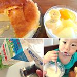 ・牛乳パックのままケフィア菌を入れて24h放置でケフィアヨーグルトの完成😄💓・毎朝個別の無糖ヨーグルト買うと結構お金かかるからこっちの方がコスパ🙆💮・チーズケーキにした…のInstagram画像