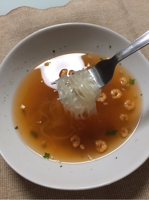 口コミ：選べるスープ&フォー 緑と赤のアジアンスープ♡の画像（3枚目）