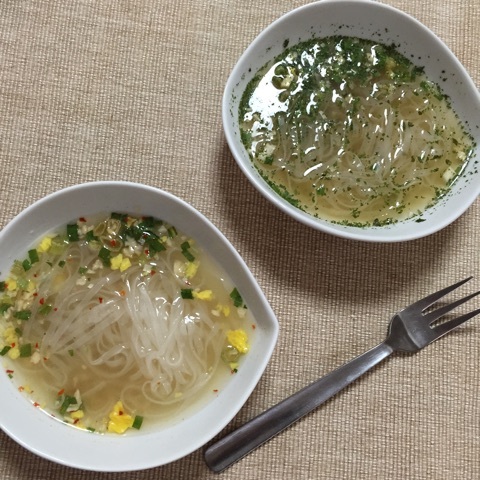 口コミ：選べるスープ&フォー 緑と赤のアジアンスープ♡の画像（6枚目）