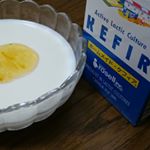 #rosellkefir#monipla#ホームメイドケフィア#中垣技術士事務所#케피어#케피어종균牛乳パックで作れる手軽さが◎柚子茶をトッピングしてデザート感覚で😉酸味が少な…のInstagram画像