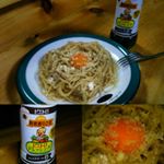 本日のまかなひ🍚焙煎香りごまドレッシングパスタパ🍝🍺😁 #pietro_19801209 #ピエトロ #新商品 #焙煎香りごま #monipla #cheese #chuhi #izakaya #…のInstagram画像