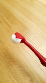 口コミ：新感覚の21世紀型歯ブラシ『京都やまちや ころころ歯ぶらし』の画像（3枚目）