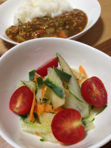 口コミ：#根野菜 フリルサラダ削り〜な で#ヘルシーメニュー いつもと違う食感‼︎#ののじの画像（4枚目）