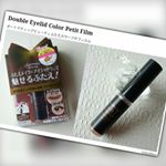 アイシャドウ入りの魅せるふたえアイテム登場‼これいいです❗メイクの上から使えてテカらず不自然に見えない‼奥二重ですがたるみが気になるお年頃😅少々のたるみなら引き上げてしっかり二重になる優れ…のInstagram画像