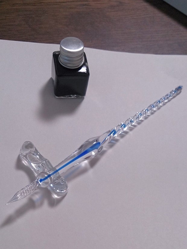 口コミ：特別な人に素敵なペンを #ガラスペン #セラス #万年筆 #贈り物 #GlassPen #文房具の画像（2枚目）