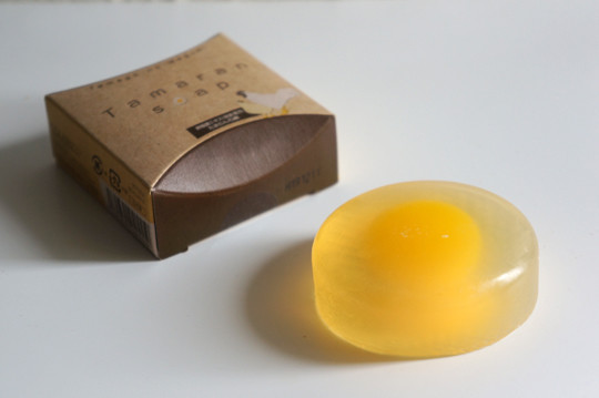 口コミ：
  卵の殻膜成分が入った「たまらん石鹸」
の画像（2枚目）