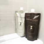 新しく使ってみたプリュ ナチュラルオリジンモイスト＆リペアシャンプーとコンディショナー自然な香りでリラックスできます。ノンシリコンですが泡立ちもありスッキリと洗いあがった感じ。…のInstagram画像