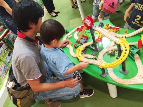 口コミ：安全おしゃれな玩具ブリオ☆博品館ブリオパークの画像（13枚目）