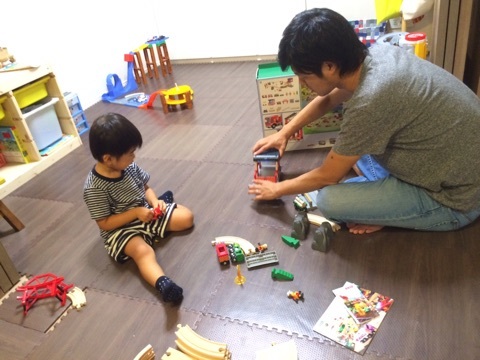 口コミ：三歳のブリオデビュー☆自宅でレスキューセットを満喫の画像（2枚目）
