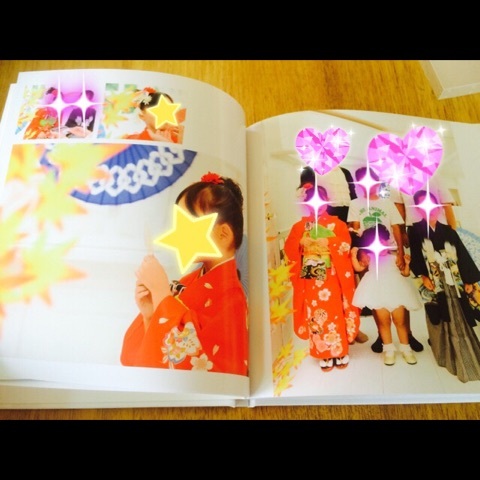 口コミ：おまかせMyBooKで七五三の写真をアルバムに♡の画像（5枚目）