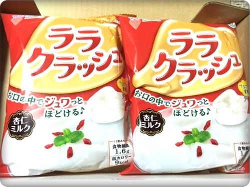 口コミ：「ララクラッシュ杏仁ミルク」を食べましたの画像（1枚目）