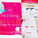 Kyo Tomoの『真水素フェイスマスク』。マスクに水（化粧水や美容液でもOK）を吹きかけるだけで完了の水素マスクです。癖がなく、すっきりとした使用感。肌つるつる。手軽なのに本格的、嬉…のInstagram画像