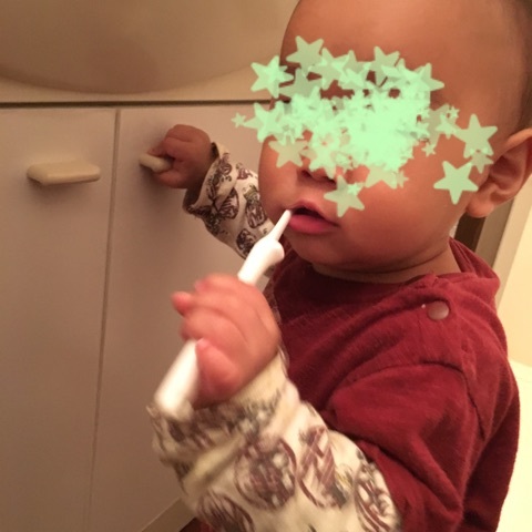 口コミ：赤ちゃんの歯ブラシモニターの画像（3枚目）