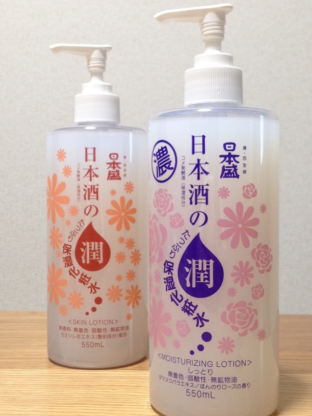 口コミ：お酒の潤い【日本盛】が作ったしっとり化粧水♡　ペットボトルより大きい！550mlとBIGボトル。の画像（7枚目）
