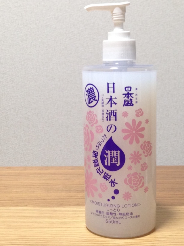 口コミ：お酒の潤い【日本盛】が作ったしっとり化粧水♡　ペットボトルより大きい！550mlとBIGボトル。の画像（1枚目）