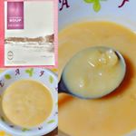 朝ごはん。ピエトロさんの｢さつまいもと生姜のスープ｣さつまいも🍠だから甘いスープかと思ったら、そこまで甘すぎずあとから生姜がふわっと香ります。さつまいもも結構入っていて、美味しいス…のInstagram画像