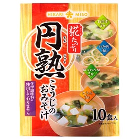 口コミ：ひかり味噌「無添加 円熟こうじみそ」「円熟こうじのおみそ汁」の画像（2枚目）