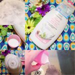 レイヴィークリームバス ゴートミルク💖お風呂の入浴剤です😍💕フローラルの香りが漂い、またヤギの乳を使用してるのでお肌にとても優しいんです😚💞お風呂の中でもツルスベですが上がっても身体の芯から温まってい…のInstagram画像