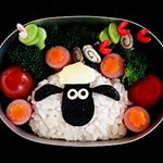 ♡...*゜#キャラ弁#ひつじのショーン弁当#ひつじのショーンキャラ弁#moniplaのInstagram画像