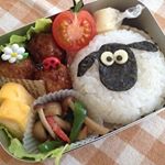 #ひつじのショーン弁当 #ひつじのショーンキャラ弁 #moniplaのInstagram画像
