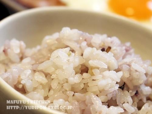 口コミ：ご飯が美味しい！　～　焙煎ごぼう入り雑穀米。の画像（6枚目）