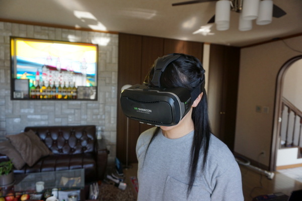 口コミ：スマホで仮想現実を体験できる！　3D VRゴーグル　提供：サンワダイレクトの画像（7枚目）