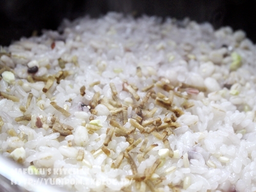 口コミ：ご飯が美味しい！　～　焙煎ごぼう入り雑穀米。の画像（5枚目）