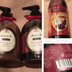 チョコレートシャンプーとチョコレートトリートメントです(*^^*)いい香りですが、ベタベタしない♪ アロニア入りのドリンク（≧∇≦）ポリフェノール入り☆炭酸水と合う(o^^o)…のInstagram画像