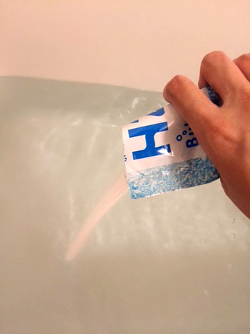 口コミ：【高濃度水素入浴料 H2bubble】の画像（5枚目）