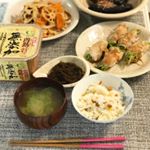お味噌を変えました💕お味噌汁の味がこんなに違うなんて‼️肉巻にもソースとして使ってみましたが美味しかったー🍴#キンピラ #揚げ出し茄子 #肉巻 #もずく #味噌汁 #円熟こうじみそ #…のInstagram画像