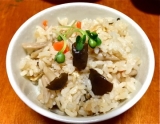 口コミ：旬の野菜で簡単！美味しい！からだにいい！「海の精 炊き込みご飯の味」で秋を満喫！の画像（5枚目）