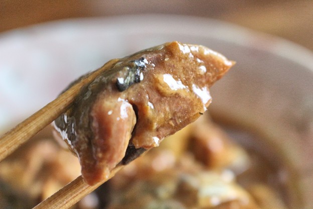 口コミ：大ぶり鯖の高級缶詰をいただきました！の画像（5枚目）