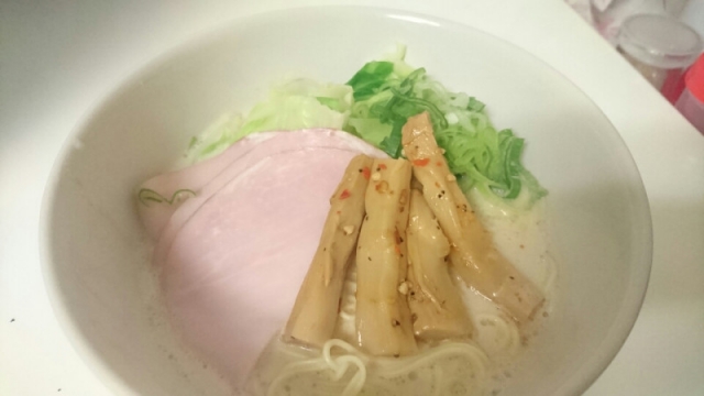 口コミ：
  156.身体に優しい「とんこつ風」ラーメン
の画像（7枚目）