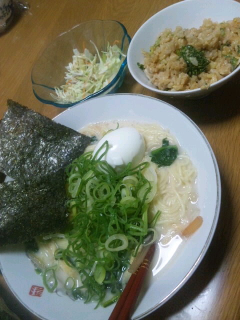 口コミ：一番食品♪とんこつ風ラーメンの画像（4枚目）