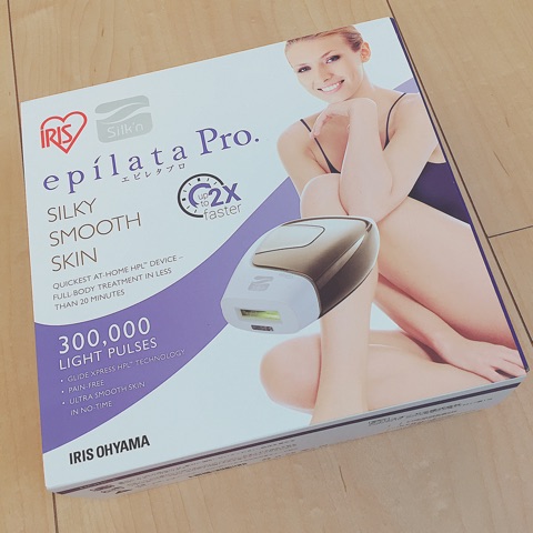 口コミ：お家でセルフケア★家庭用光脱毛器 epilate Pro.(エピレタプロ)の画像（1枚目）