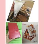 #本日のお届け物 。#アンデルセン さんから#お菓子の家  キット #アンデルセンヘクセンハウス  頂きました😊クッキーが厚みがあってシッカリしているので重くずっしりしています。作るのが楽しみ…のInstagram画像