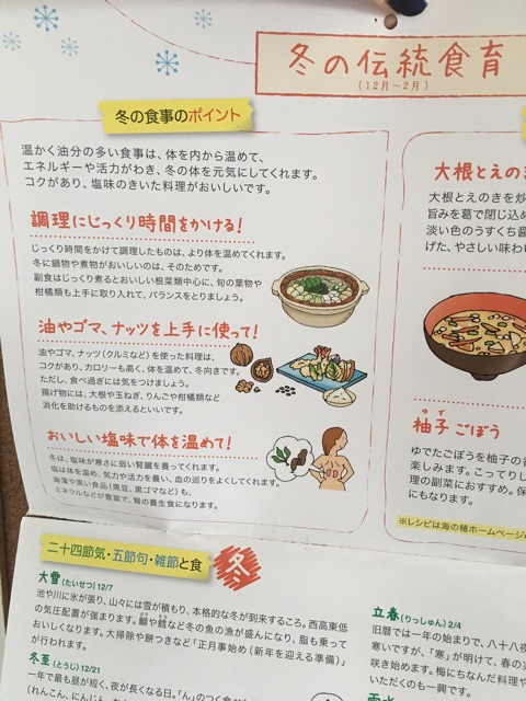 口コミ：日本の文化と食を知ろう！2017年 伝統食育暦 カレンダーの画像（3枚目）